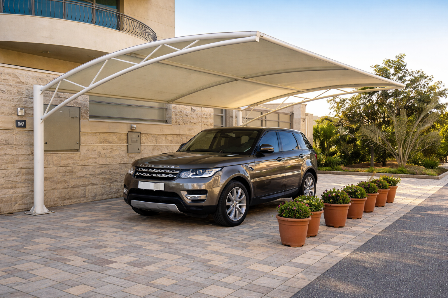 Commercial Parking Shades