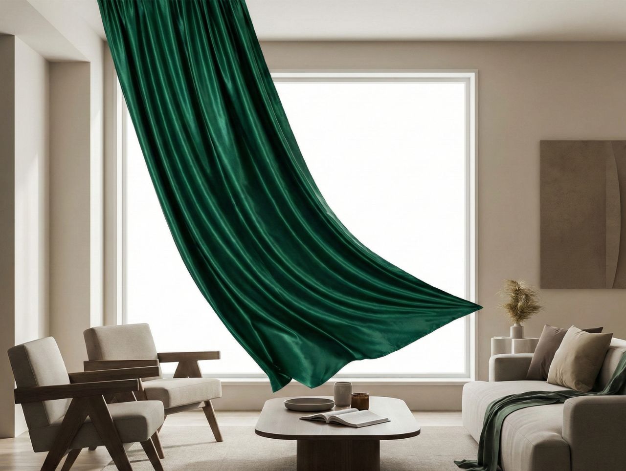 Silk Curtains for Residential Spaces
