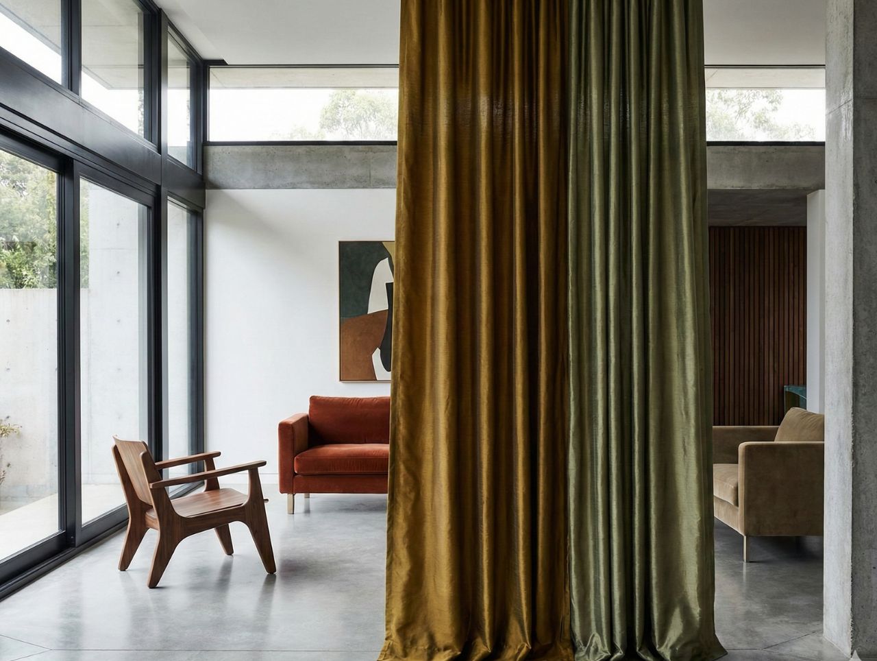 Custom Silk Curtain Designs